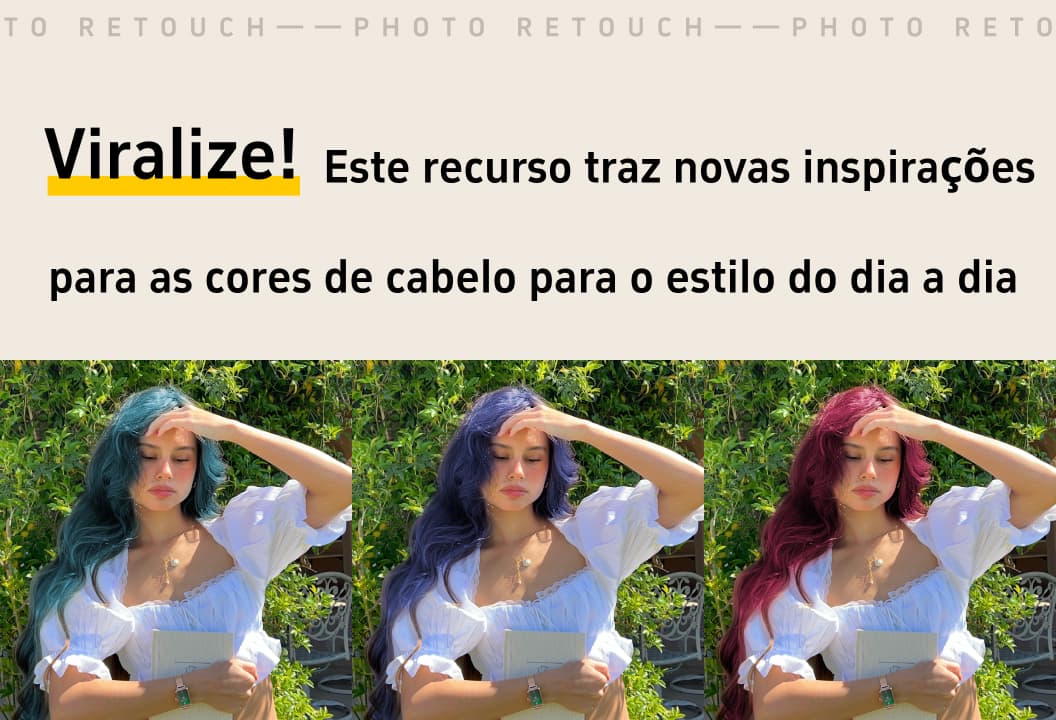 Viralize! Este recurso traz novas inspirações para as cores de cabelo para o estilo do dia a dia