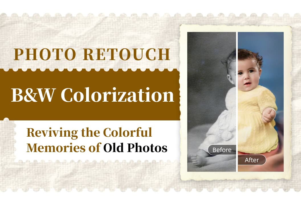 تلوين الصور بالأبيض والأسود في photo retouch: إعادة إحياء ذكريات الصور القديمة بألوانها