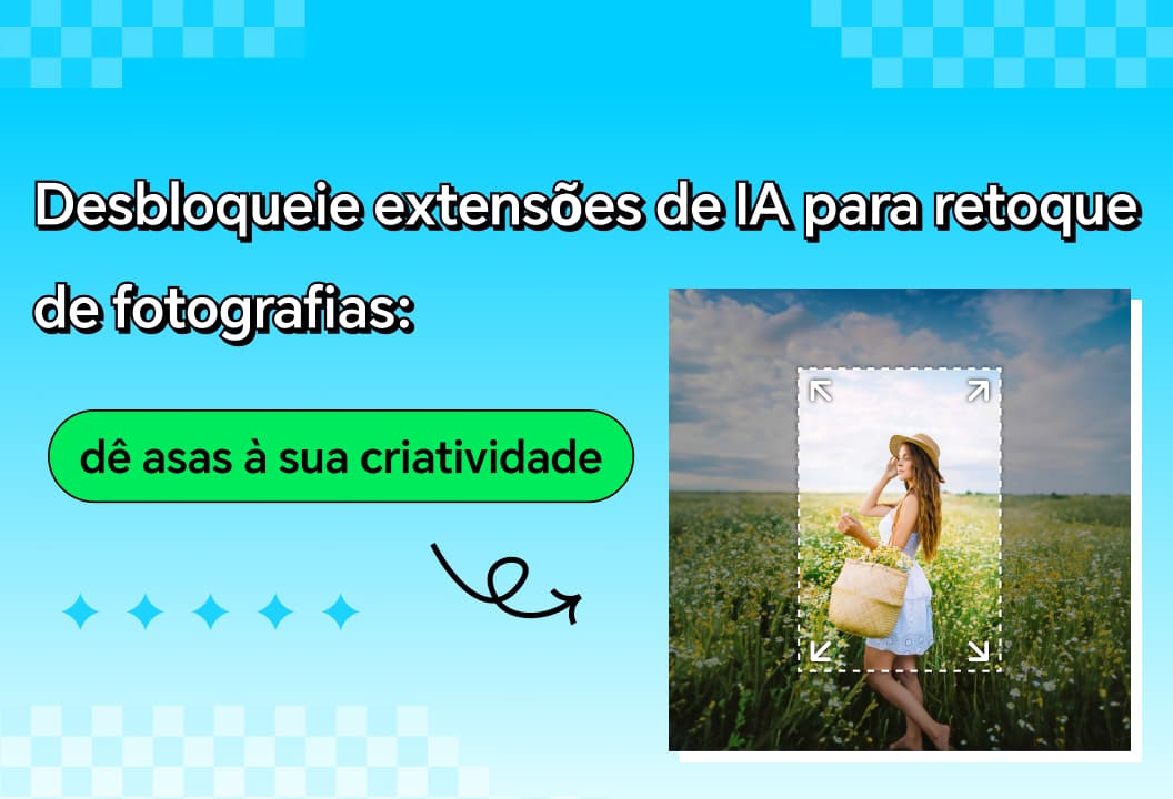 Desbloqueie a extensão de IA do retoque fotográfico: dê asas à sua criatividade